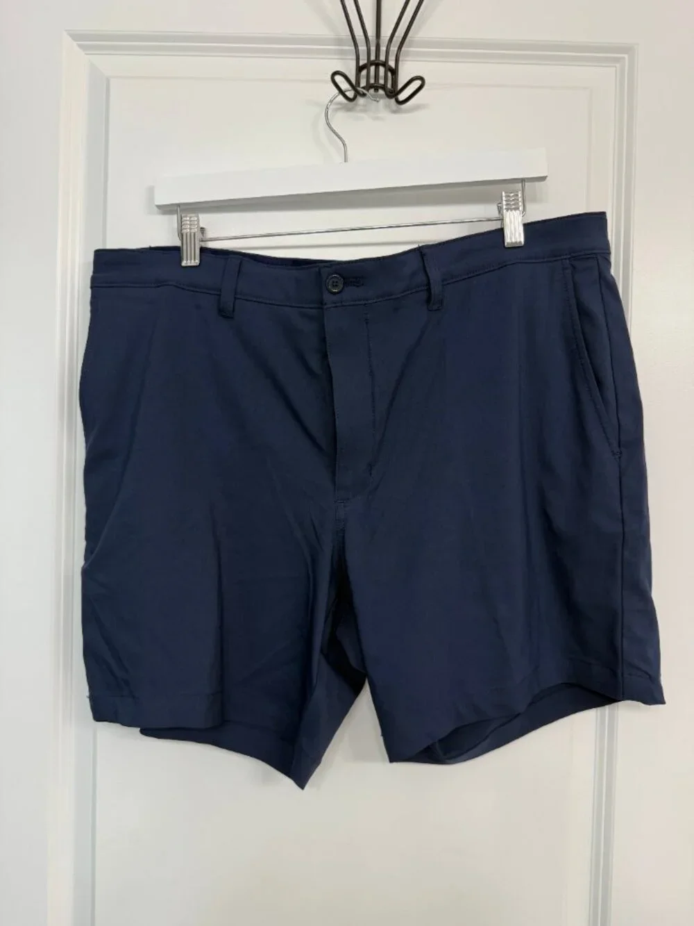 Jack Nicklaus Navy Performance Golf Shorts Men’s 36 7 Inch Inseam